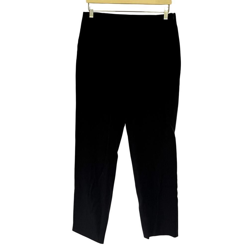 Talbots heritage navy dress pants‎ side zip women's size 8 comfortable trousers